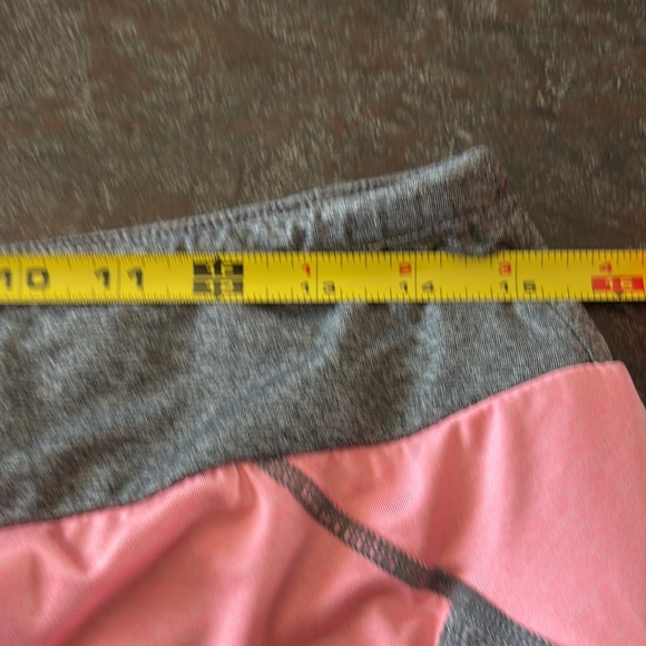 Little Donkey Gray and Pink Athletic Skirt with Zipper Sz L - Picture 10 of 11